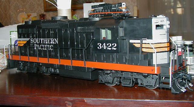 painting model locomotives